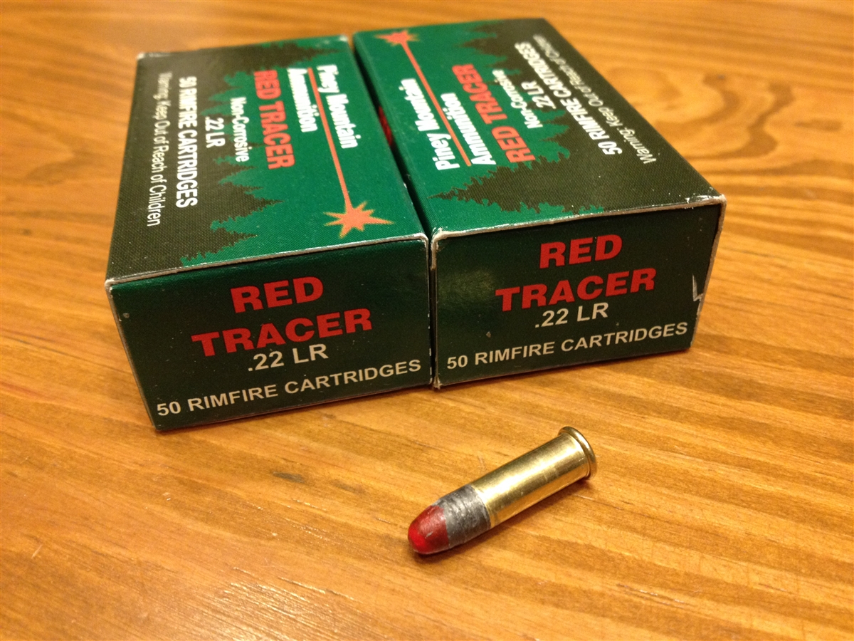 Related image of Piney Mountain 22lr Tracer Ammunition 5 Colors Red Green O...