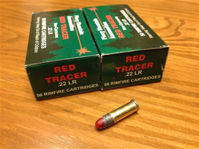 22 LR Tracer Piney Mountain  Red - 100 rounds