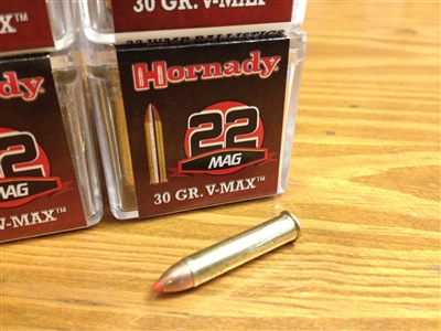 22 Magnum 30gr PolyTip Hornady Varmint #100