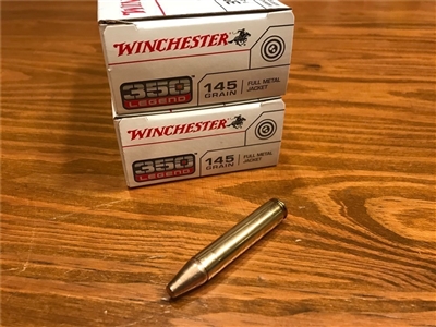350 Legend Winchester 145gr FMJ #40 rounds