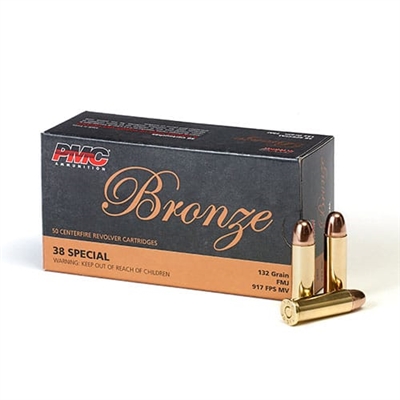 38 Special PMC 132gr FMJ  #50 rounds