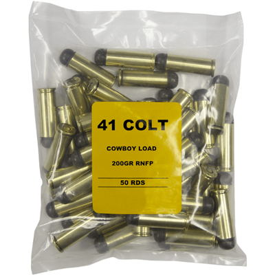 41 Long Colt 200gr RNFP Overstock Ammo - #50 rounds