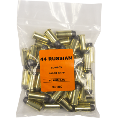 44 Russian Overstock 200gr LRNFP #50