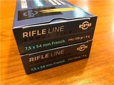 7.5x54 mm French 139gr FMJ #40