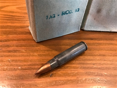 7.62x45 131gr FMJ Czech milsurp - 60 rounds