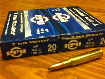 7x57 Mauser 139gr SP - 20 rounds